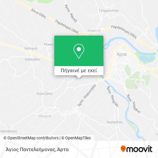 Άγιος Παντελεήμονας χάρτης