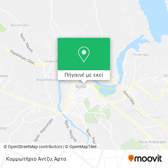 Κομμωτήριο Άντζυ χάρτης