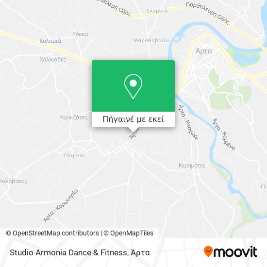Studio Armonia Dance & Fitness χάρτης