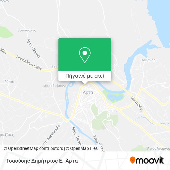Τσαούσης Δημήτριος Ε. χάρτης