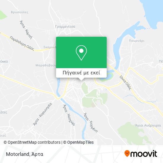 Motorland χάρτης
