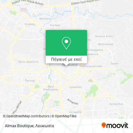 Almax Boutique χάρτης