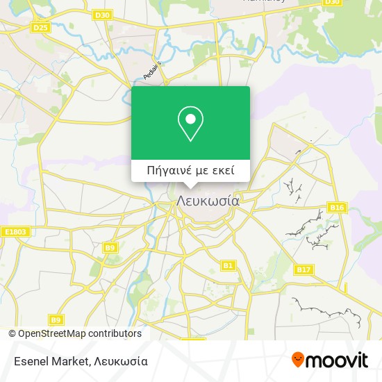Esenel Market χάρτης