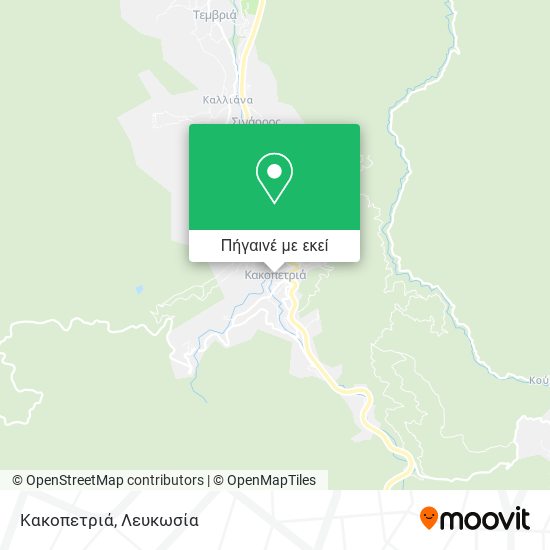 Κακοπετριά χάρτης