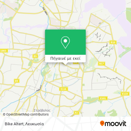 Bike Altert χάρτης