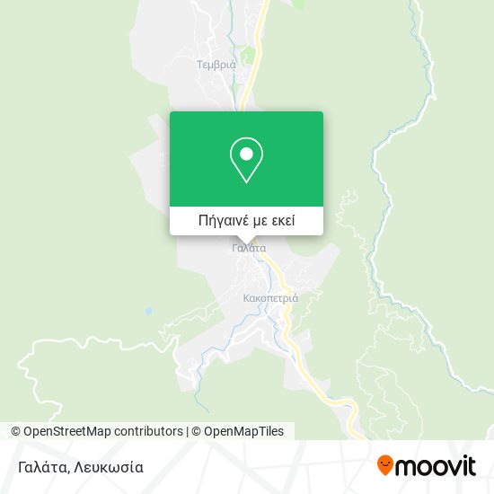 Γαλάτα χάρτης