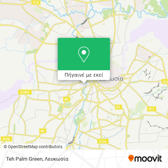Teh Palm Green χάρτης