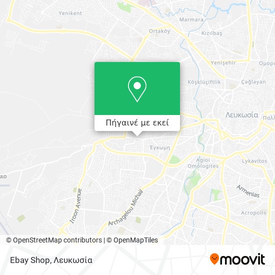 Ebay Shop χάρτης