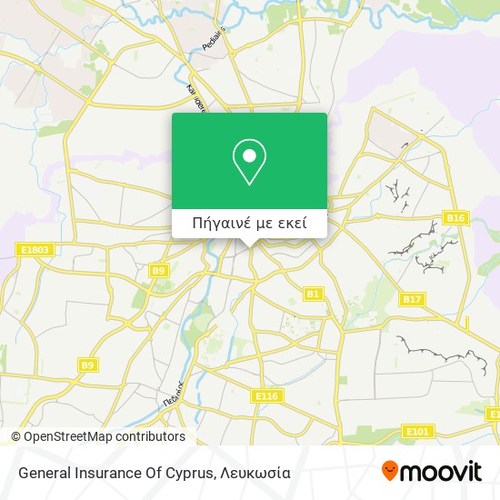 General Insurance Of Cyprus χάρτης