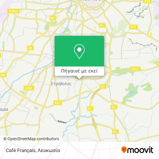 Café Français χάρτης