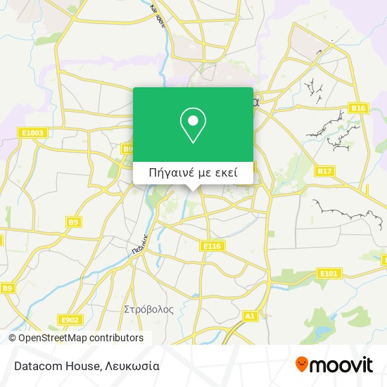 Datacom House χάρτης