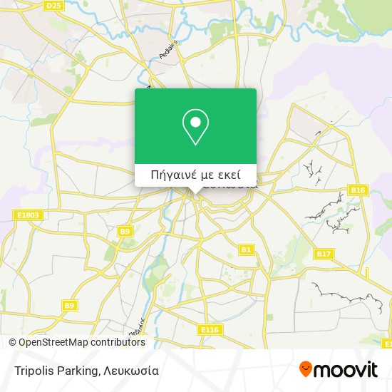 Tripolis Parking χάρτης