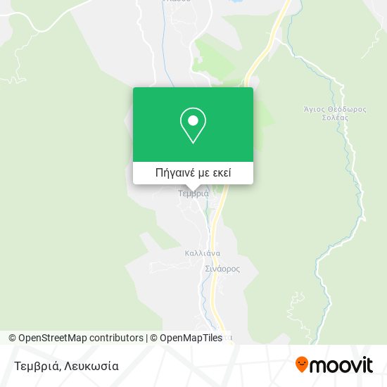 Τεμβριά χάρτης
