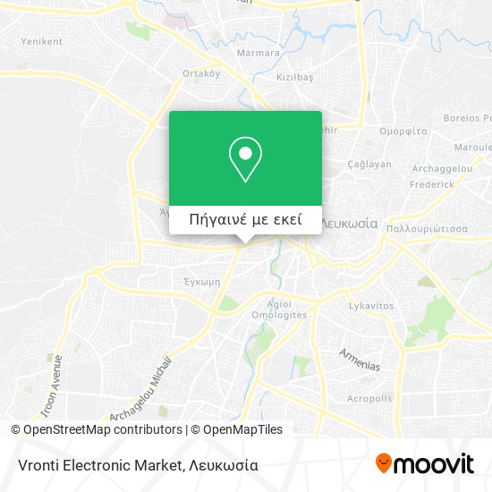 Vronti Electronic Market χάρτης