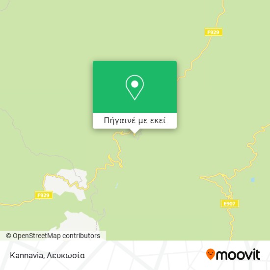 Kannavia χάρτης