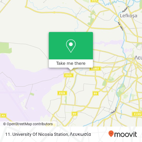 11. University Of Nicosia Station χάρτης