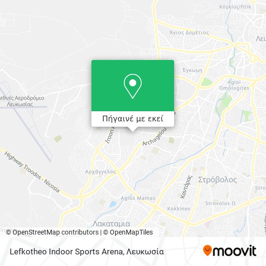 Lefkotheo Indoor Sports Arena χάρτης