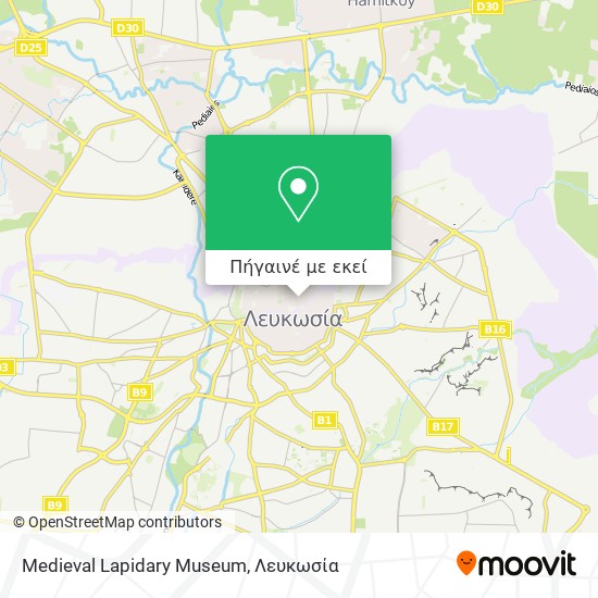 Medieval Lapidary Museum χάρτης