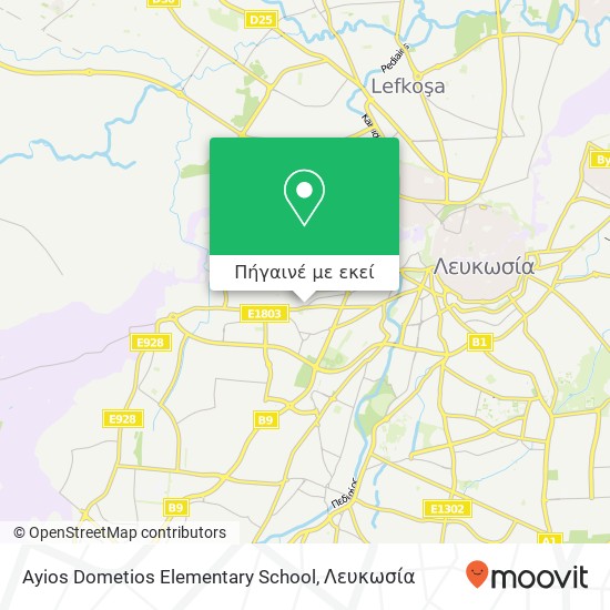 Ayios Dometios Elementary School χάρτης