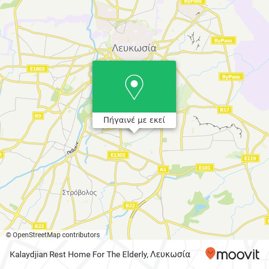 Kalaydjian Rest Home For The Elderly χάρτης
