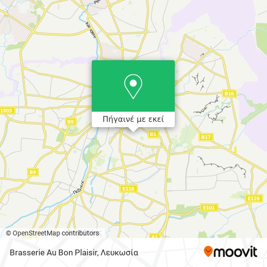 Brasserie Au Bon Plaisir χάρτης