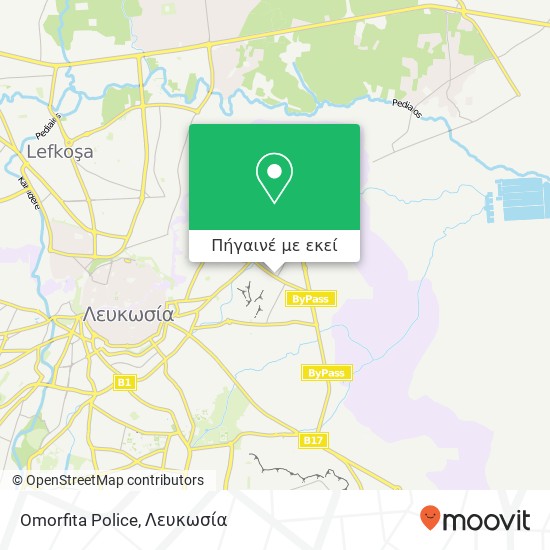 Omorfita Police χάρτης