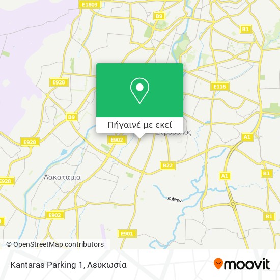 Kantaras Parking 1 χάρτης