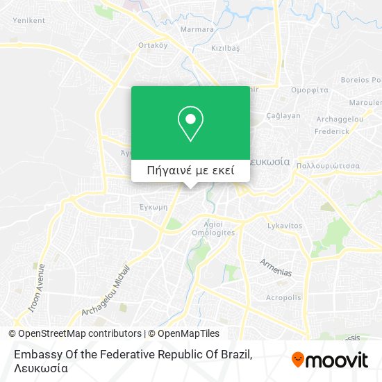 Embassy Of the Federative Republic Of Brazil χάρτης