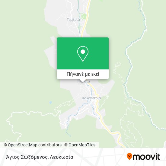 Άγιος Σωζόμενος χάρτης