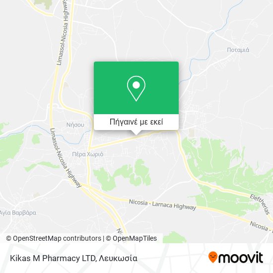 Kikas M Pharmacy LTD χάρτης