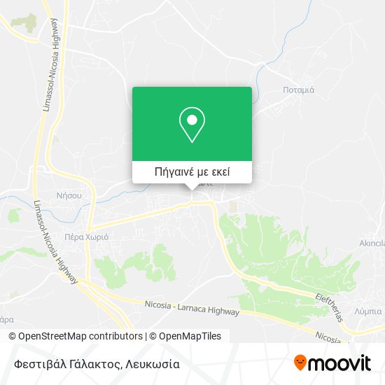 Φεστιβάλ Γάλακτος χάρτης