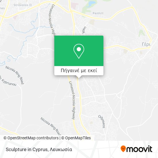 Sculpture in Cyprus χάρτης