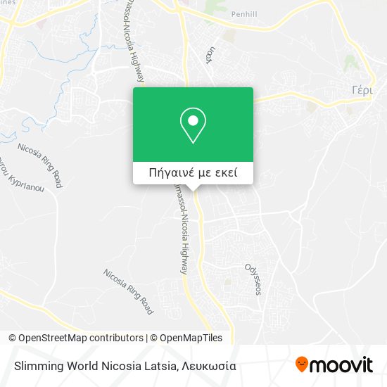 Slimming World Nicosia Latsia χάρτης