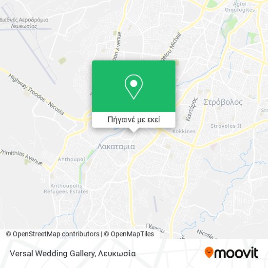 Versal Wedding Gallery χάρτης