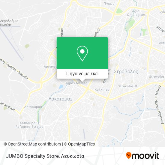 JUMBO Specialty Store χάρτης