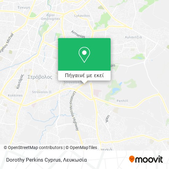 Dorothy Perkins Cyprus χάρτης