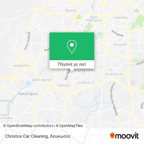 Christos Car Cleaning χάρτης