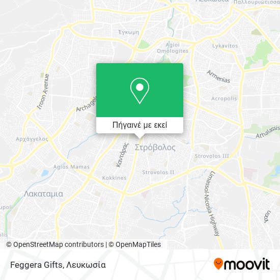 Feggera Gifts χάρτης