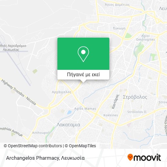 Archangelos Pharmacy χάρτης