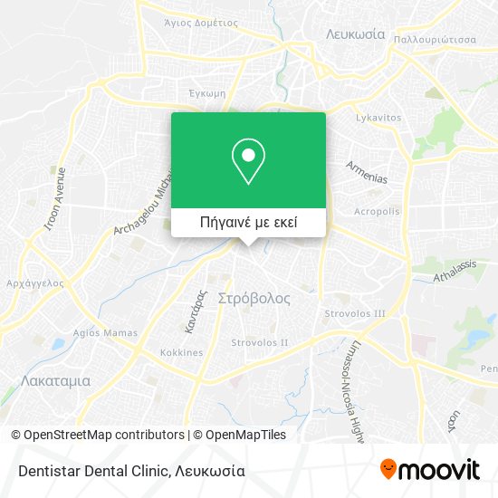 Dentistar Dental Clinic χάρτης