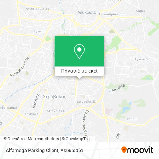 Alfamega Parking Client χάρτης