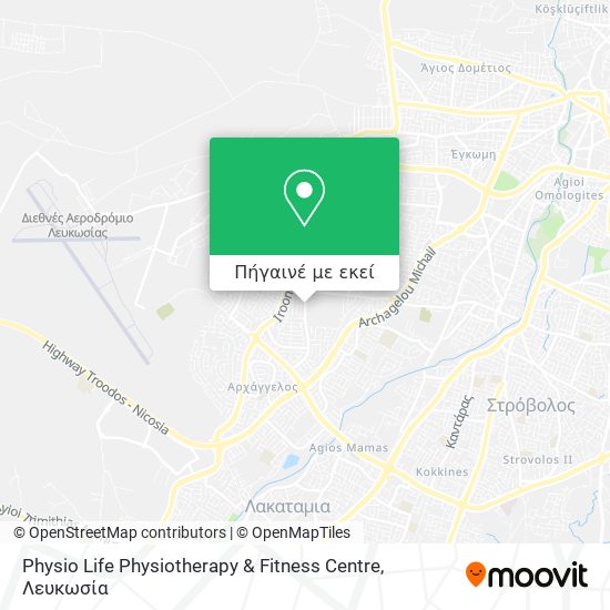 Physio Life Physiotherapy & Fitness Centre χάρτης