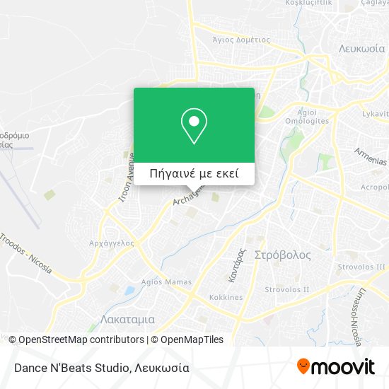 Dance N'Beats Studio χάρτης