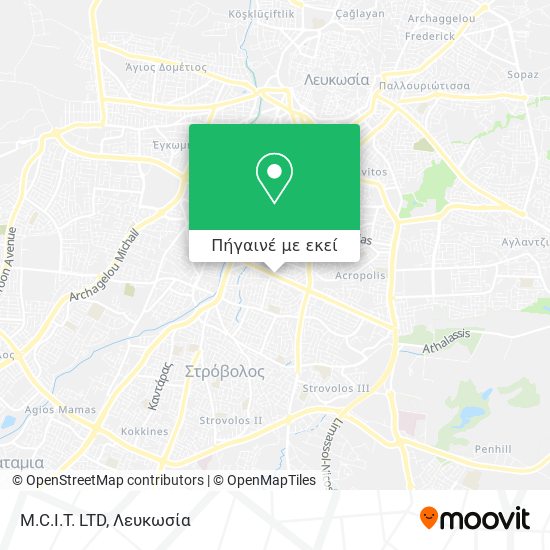 M.C.I.T. LTD χάρτης