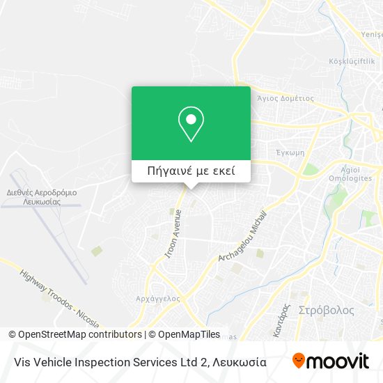 Vis Vehicle Inspection Services Ltd 2 χάρτης