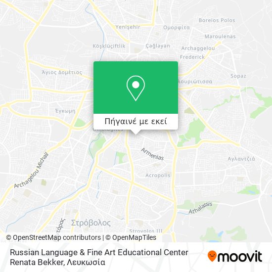 Russian Language & Fine Art Educational Center Renata Bekker χάρτης