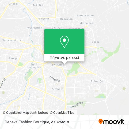 Deneva Fashion Boutique χάρτης