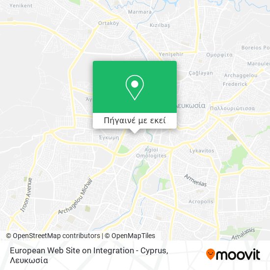 European Web Site on Integration - Cyprus χάρτης
