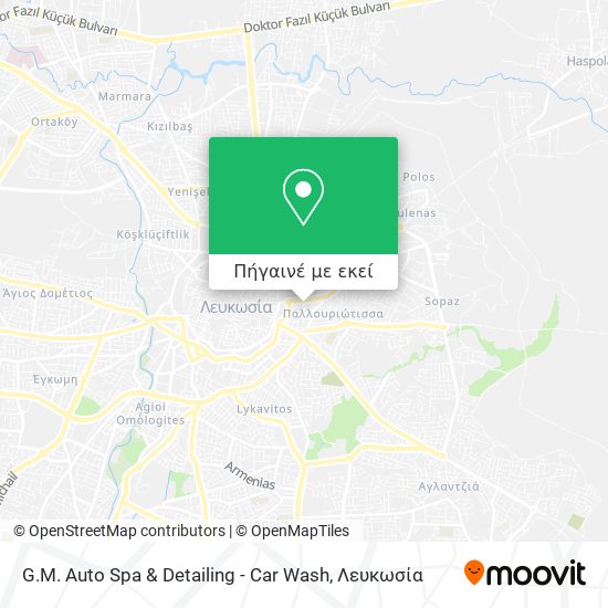 G.M. Auto Spa & Detailing - Car Wash χάρτης