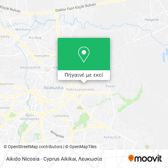 Aikido Nicosia - Cyprus Aikikai χάρτης
